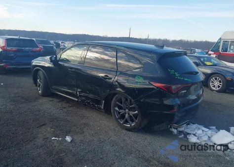 2022 Acura Mdx A-Spec Package z USA, uszkodzony, nr VIN 5J8YE1H07NL043675